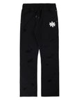 Lost SDHWS Double Layered Logo Sweatpants Black