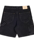 Louis Vuitton Denim Carpenter Shorts Washed Black