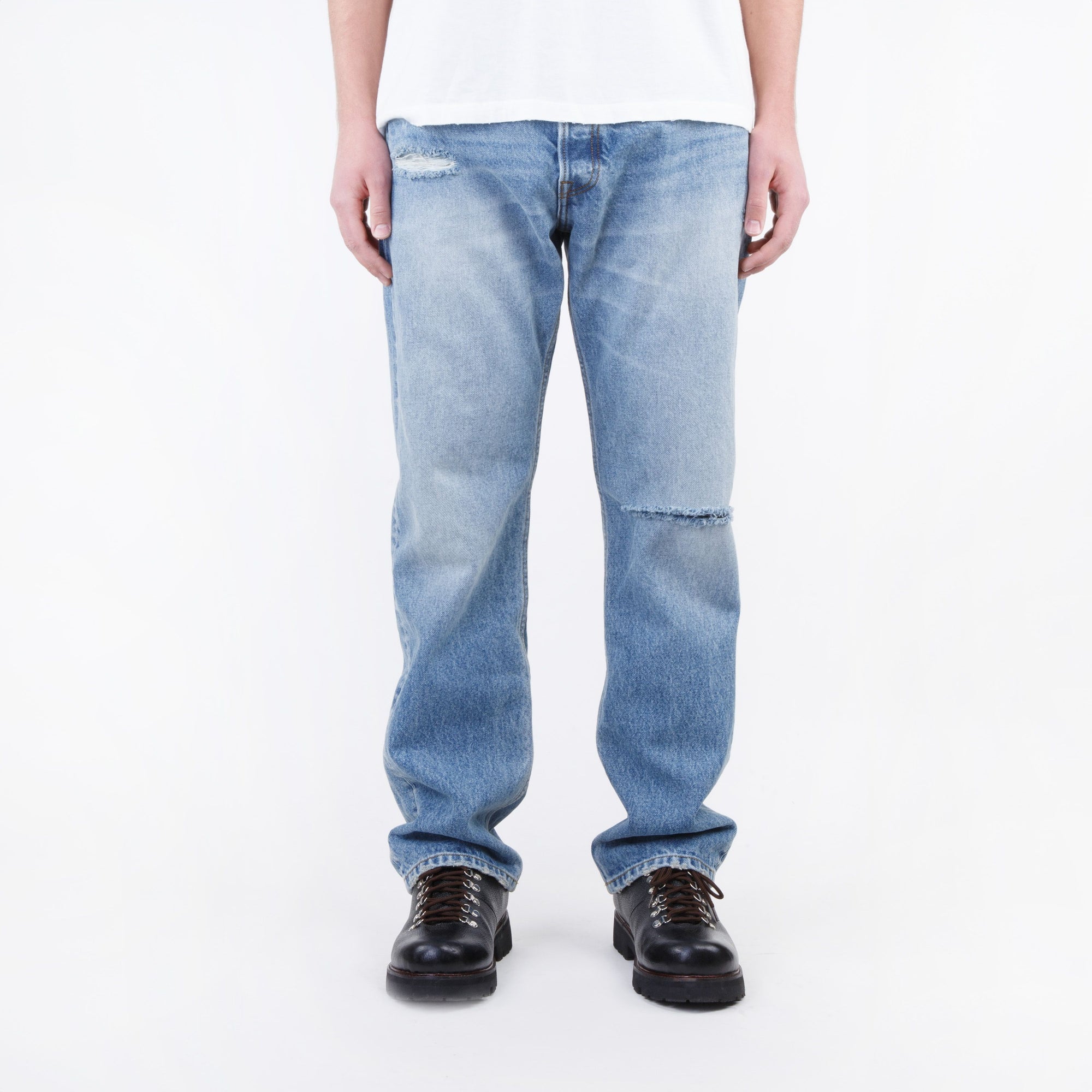 Pieces Alexander Denim Washed Indigo