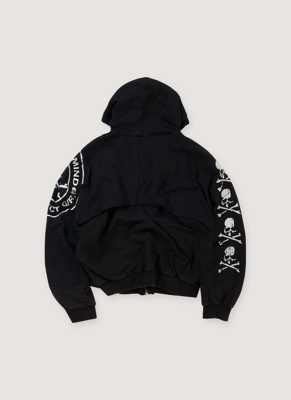Project G/R Mastermind Reconstructed Folded Sweatshirt Black (Pre-Owned) alternate view - Shop at Pieces Los Angeles