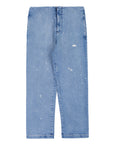 MM6 Maison Margiela Paint Splatter Straight Leg Jean Indigo