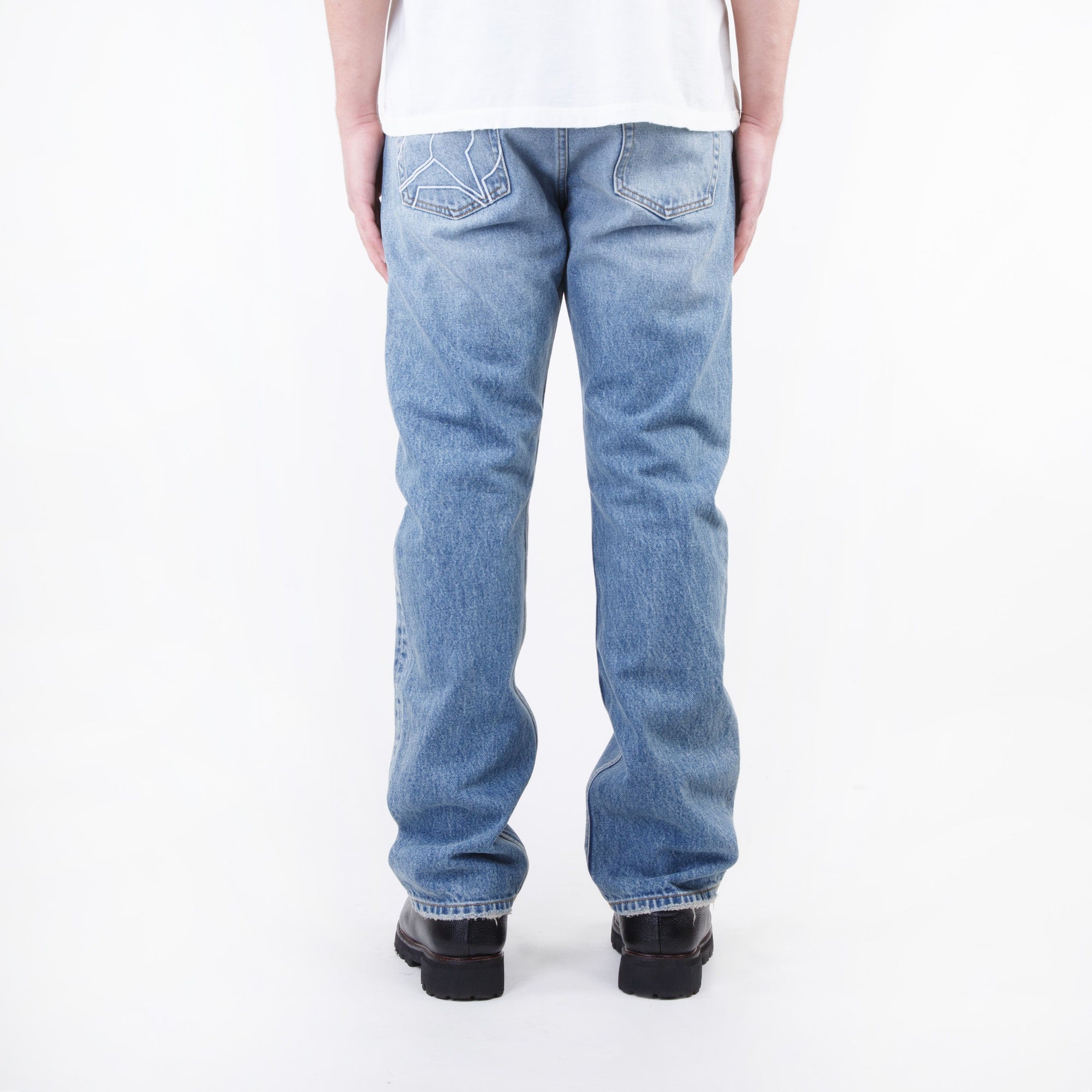 Pieces Alexander Denim Washed Indigo