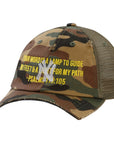 Neaux Doubt NY Yankees Chopped Trucker Hat Camo