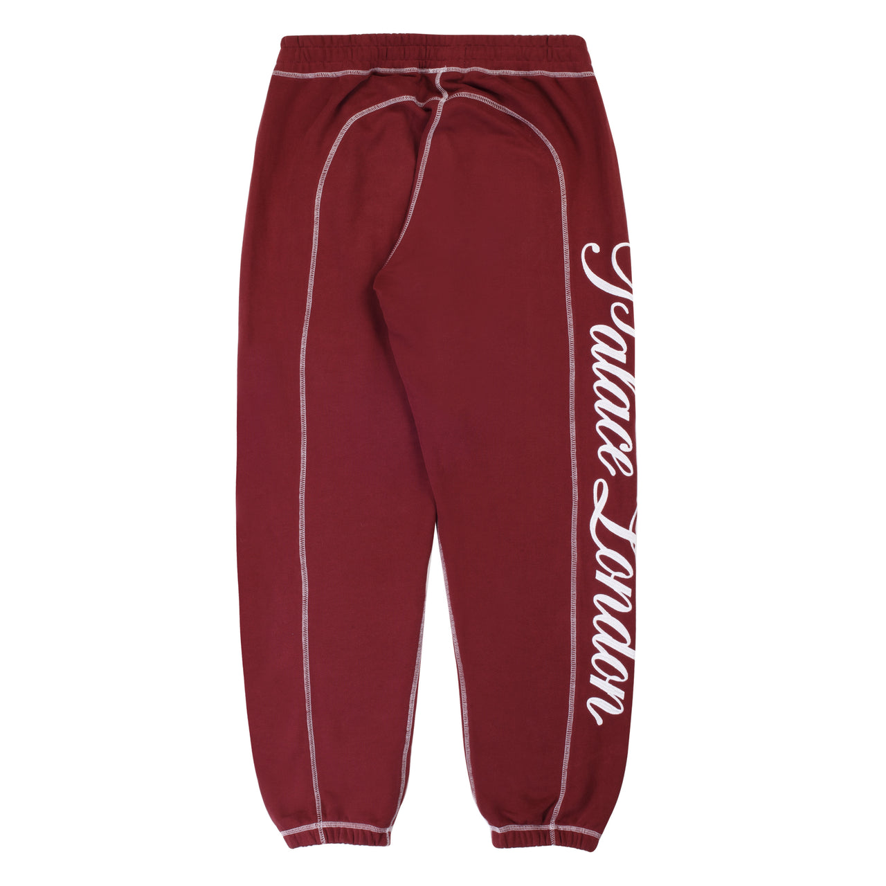 Palace Chainstitch Jogger Sweatpants Maroon (Pre-Owned)