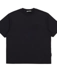 Palm Angels Monogram Embroidered Tonal Tee Black