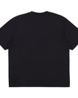 Palm Angels Monogram Embroidered Tonal Tee Black