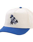 Pieces World Champions Snapback Cream Blue