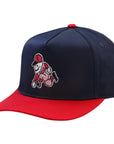 Pieces World Champions Snapback Navy Red