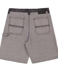 Pieces Harvey Split Carpenter Short Washed Black