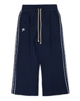 Pieces Wired Pleated Sweatpants Navy