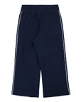 Pieces Wired Pleated Sweatpants Navy