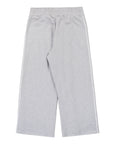 Pieces Wired Pleated Sweatpants Heather Grey