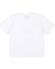 Pieces Smoking Logo Baby Tee White