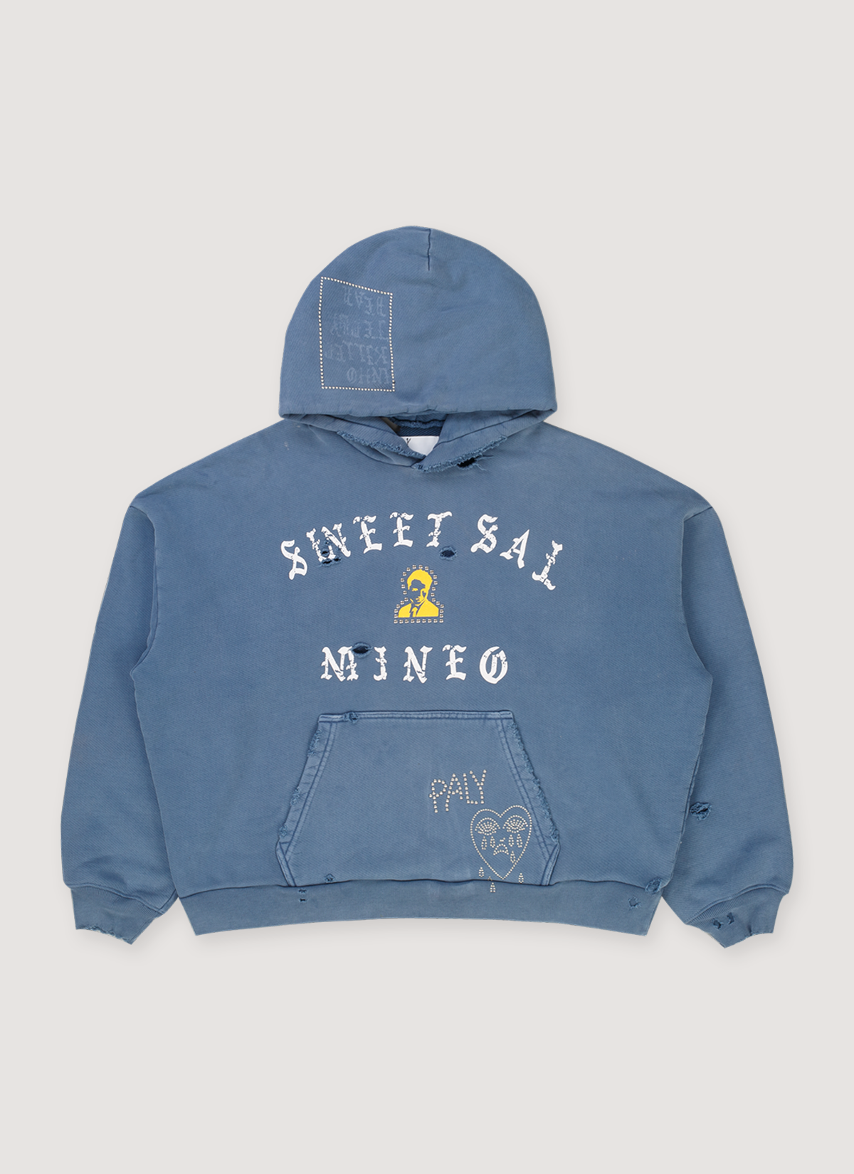 Paly Hollywood Sweet Sal Sweatshirt Vintage Blue