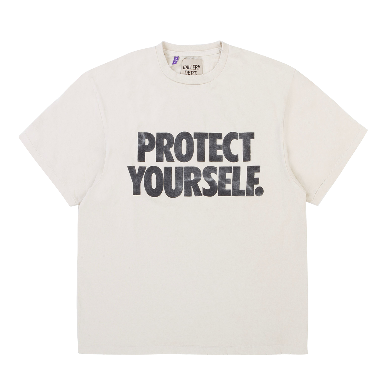 Gallery Dept. Protect Your Neck Tee Vintage White