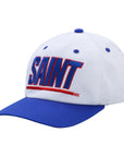 Saint Michael SAINT Snapback Hat White Blue