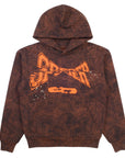 Sp5der Worldwide T&F Tree Camo Sweatshirt Brown Orange