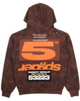 Sp5der Worldwide T&F Tree Camo Sweatshirt Brown Orange