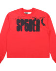 Sp5der Worldwide Main Label Longsleeve Red