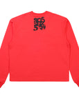 Sp5der Worldwide Main Label Longsleeve Red