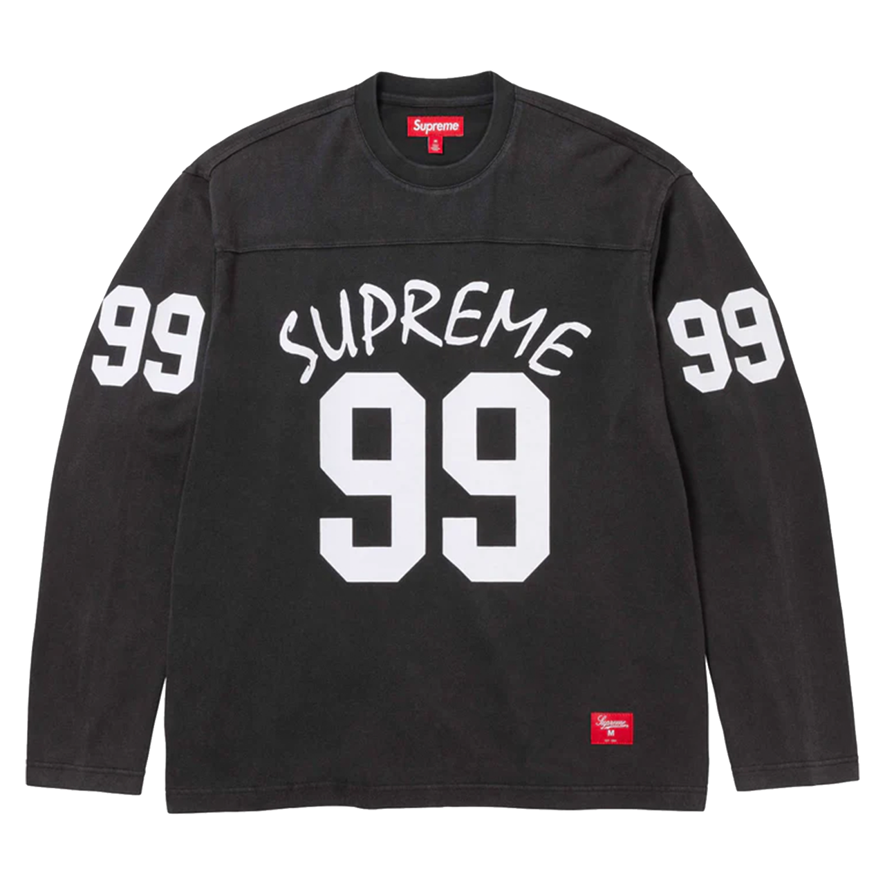 Supreme 99 Football Top Long Sleeve Black