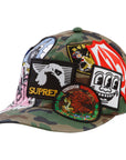 Supreme Patches 6 Panel Hat Camo