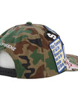 Supreme Patches 6 Panel Hat Camo