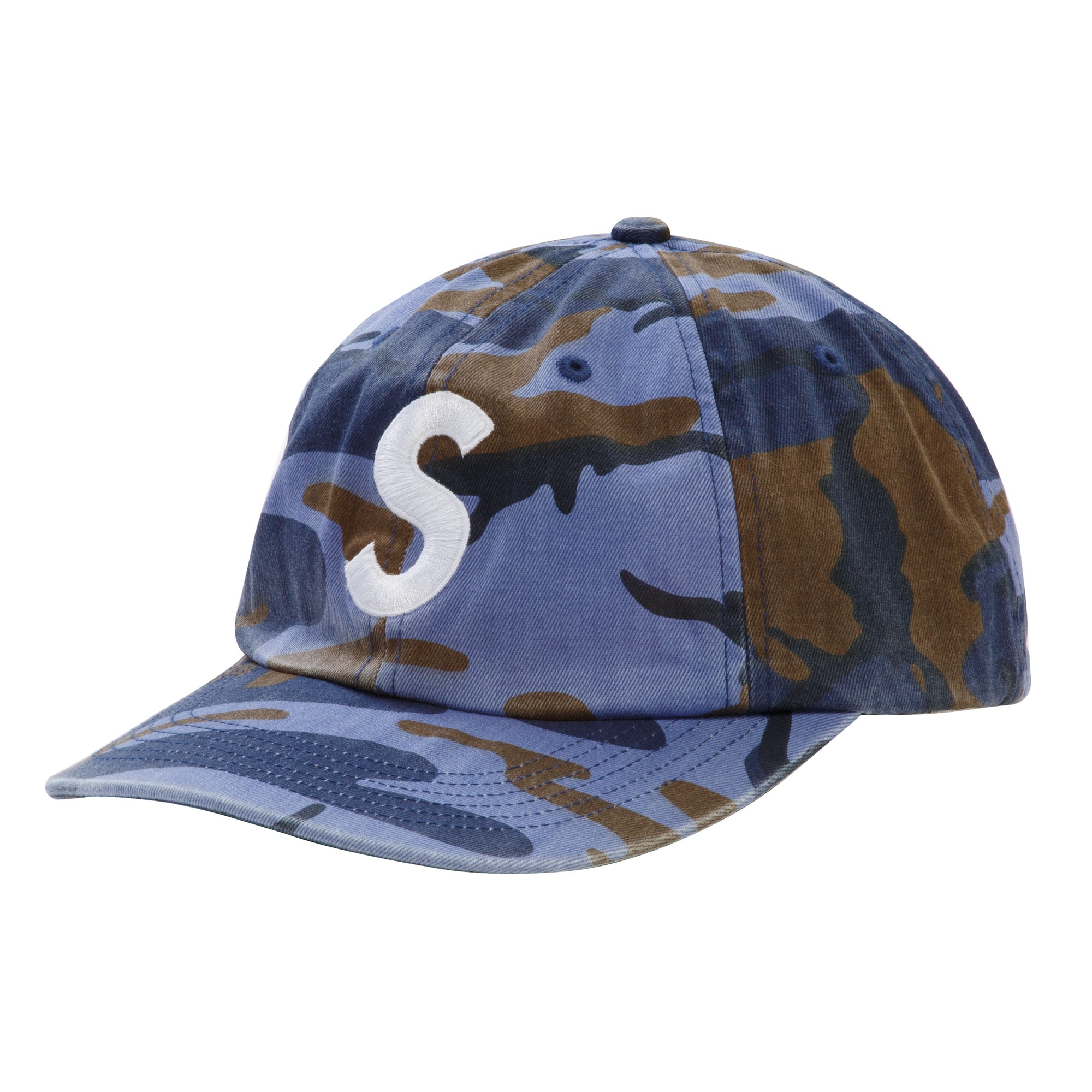 Supreme Pigment Coated S Logo 6 Panel Hat