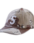 Supreme Pigment S Logo 6-Panel Hat Chocolate Chip Camo