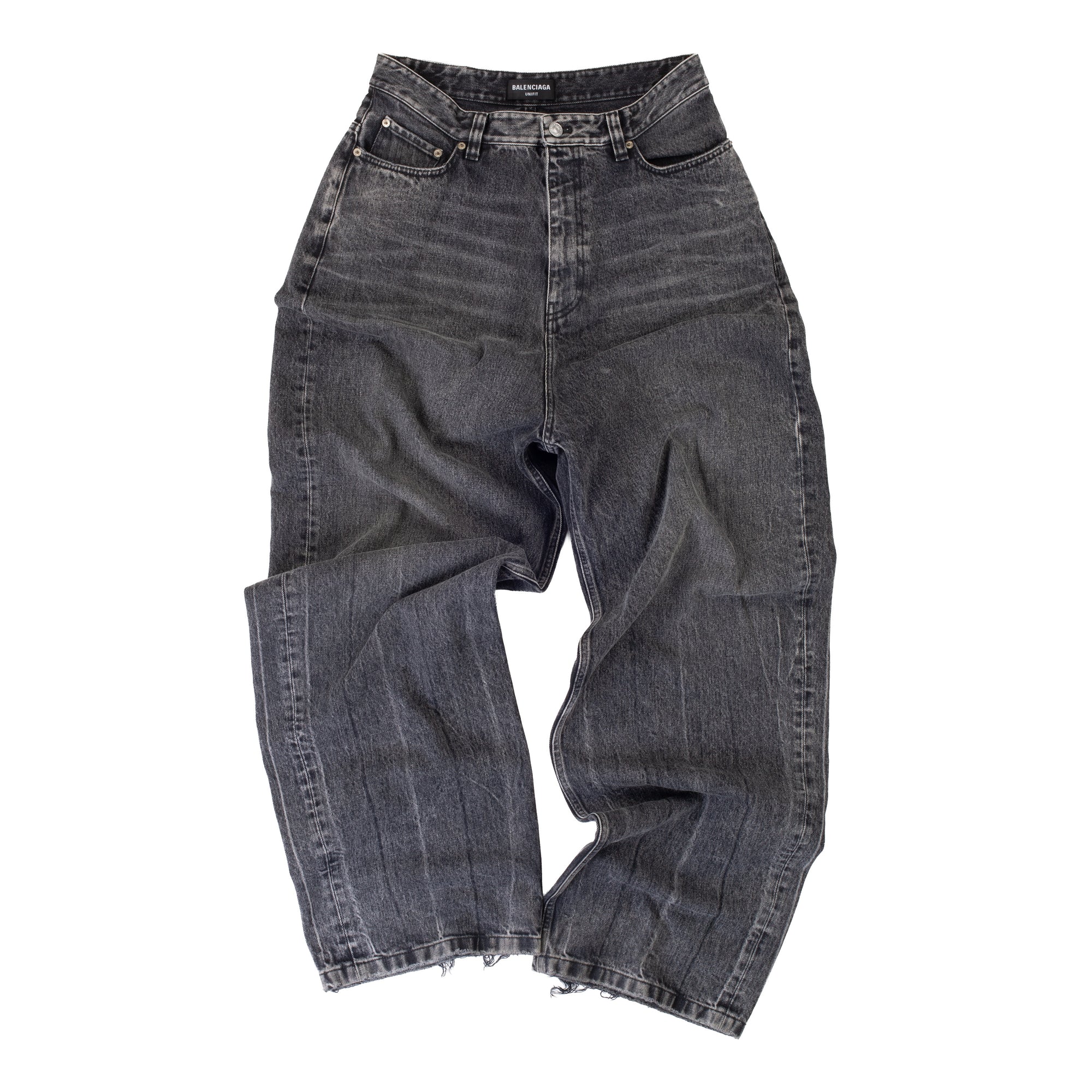 Balenciaga Jeans Baggy Twill Jeans Balenciaga Japanese Pull Up