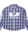 Vague Studios Surge Zip Flannel Blue