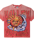 Vale Forever Thrashed Sun Tee Vintage Red
