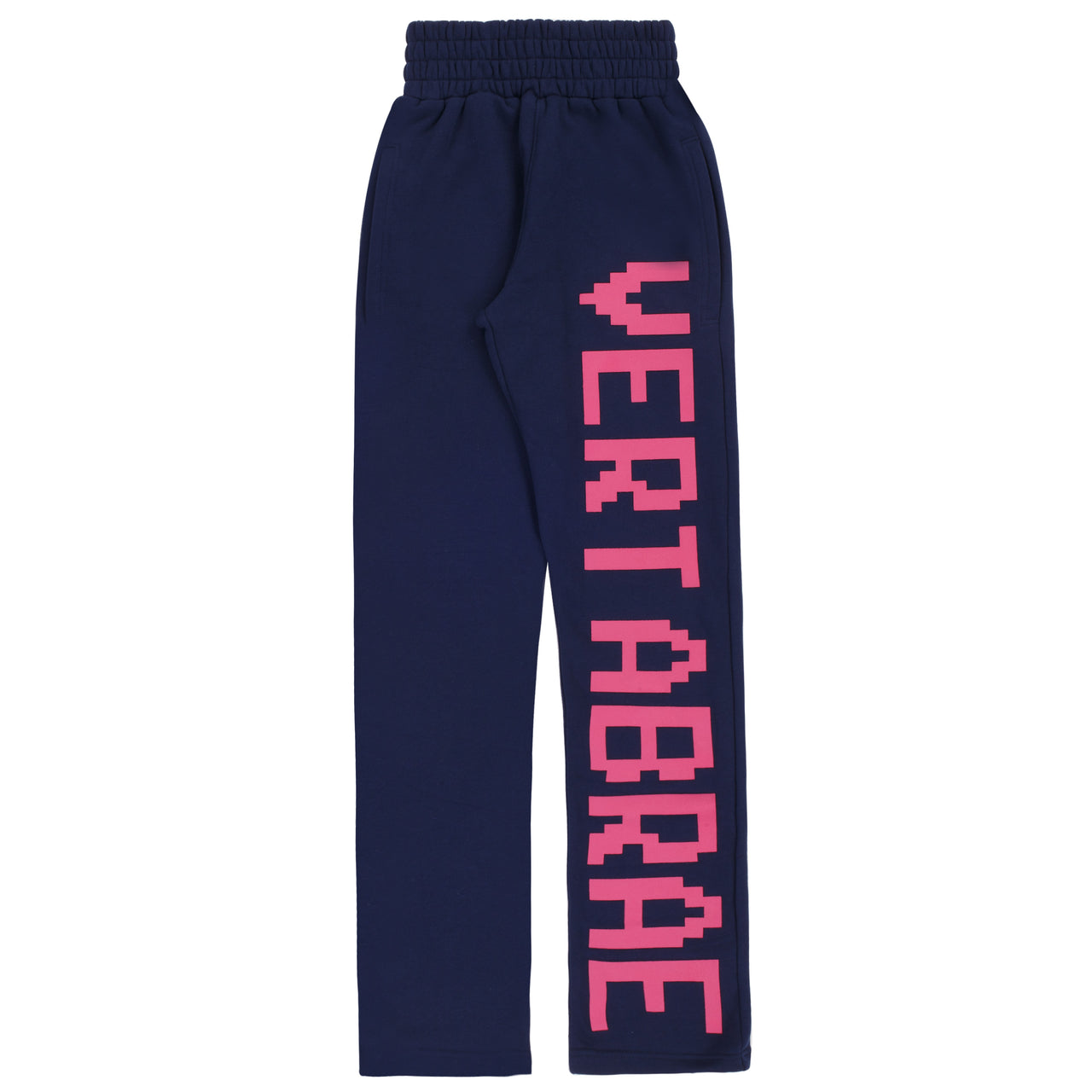 Vertabrae Logo Sweatpants Navy Pink