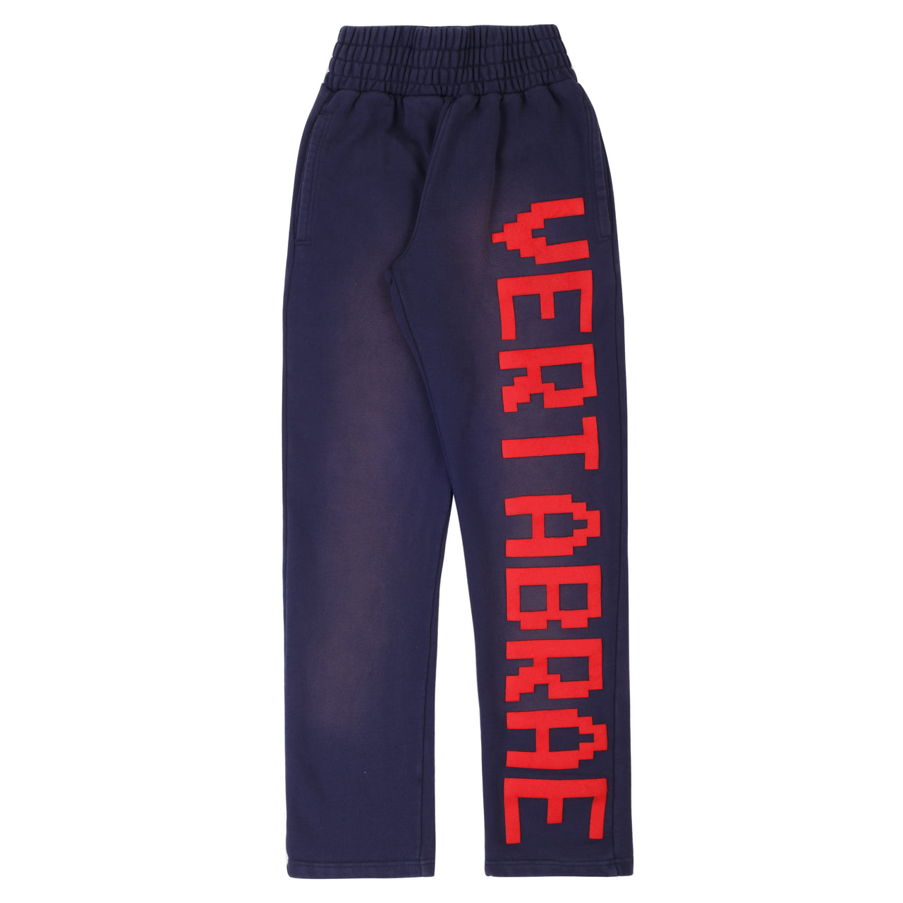 Vertabrae Logo Sweatpants Navy Red