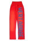 Vertabrae Logo Sweatpants Red Blue