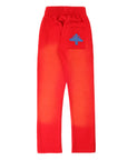 Vertabrae Logo Sweatpants Red Blue