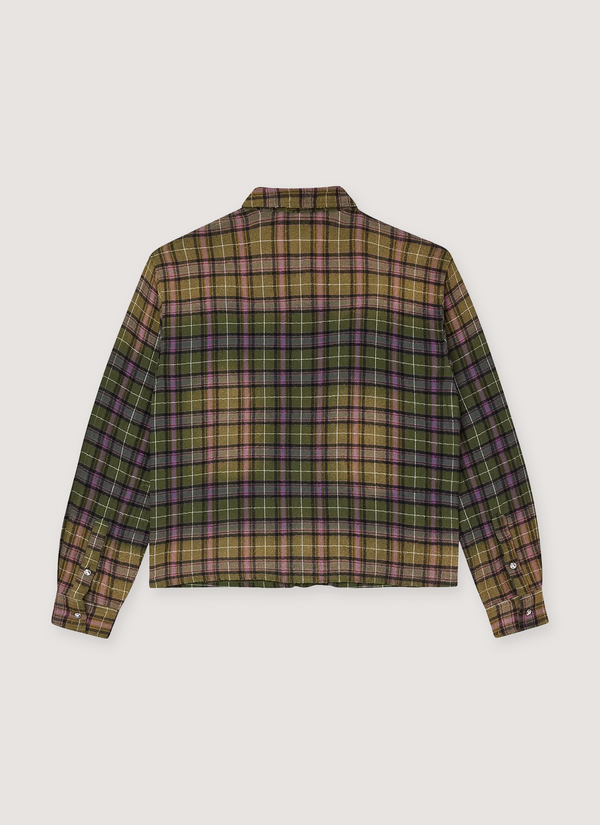 Vale Forever Green Fever Flannel Dark Green alternate view - Shop at Pieces Los Angeles
