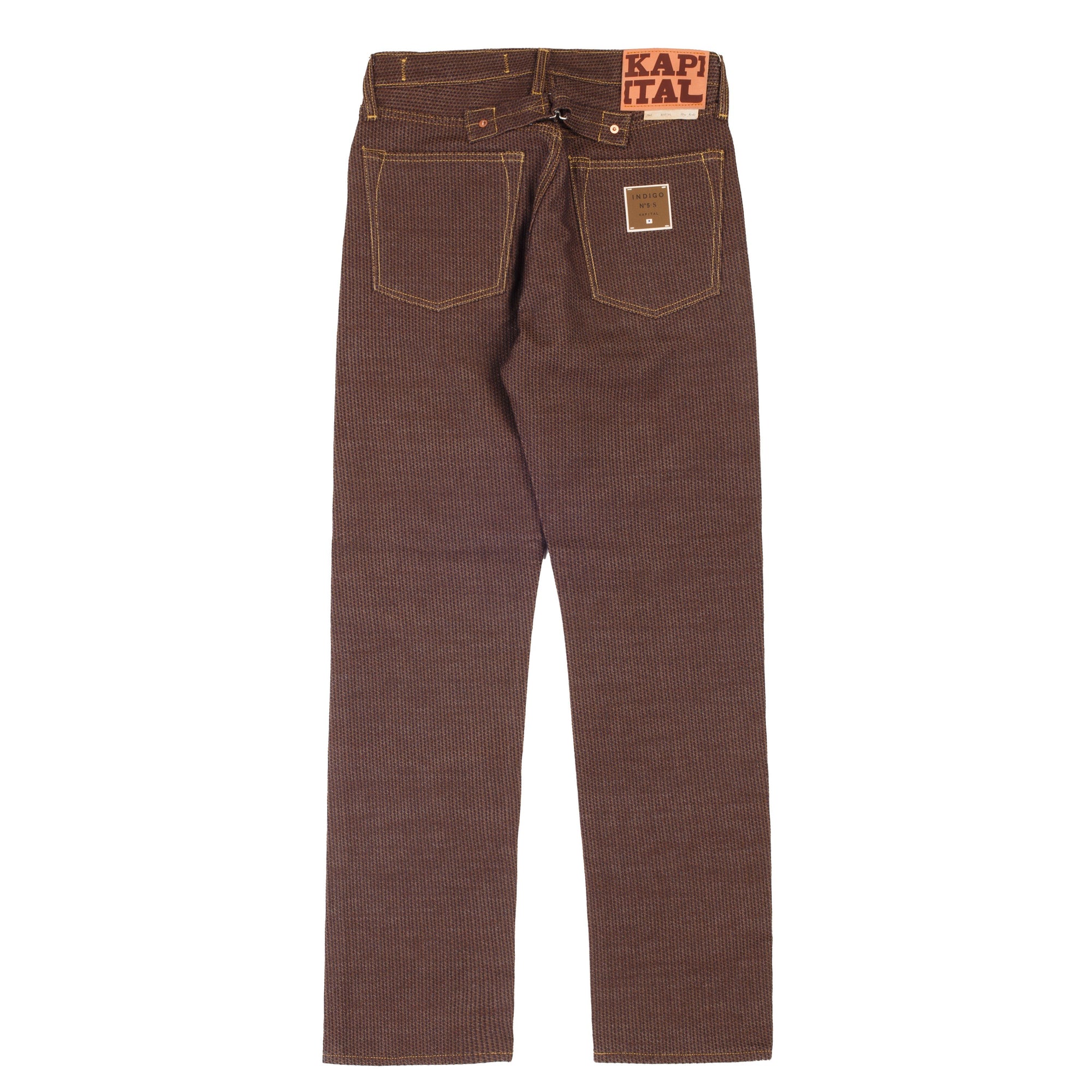 Kapital Century Denim No. 5 Brown