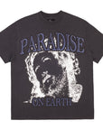 Pieces Paradise on Earth Tee Washed Black