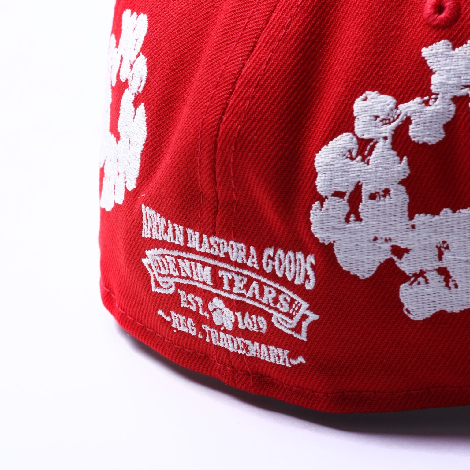Denim Tears New Era Cotton Wreath 59/50 Red – PIECES