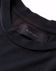 Amiri Track Tee Washed Black