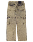 Pieces Steven Cargo Pants Washed Olive