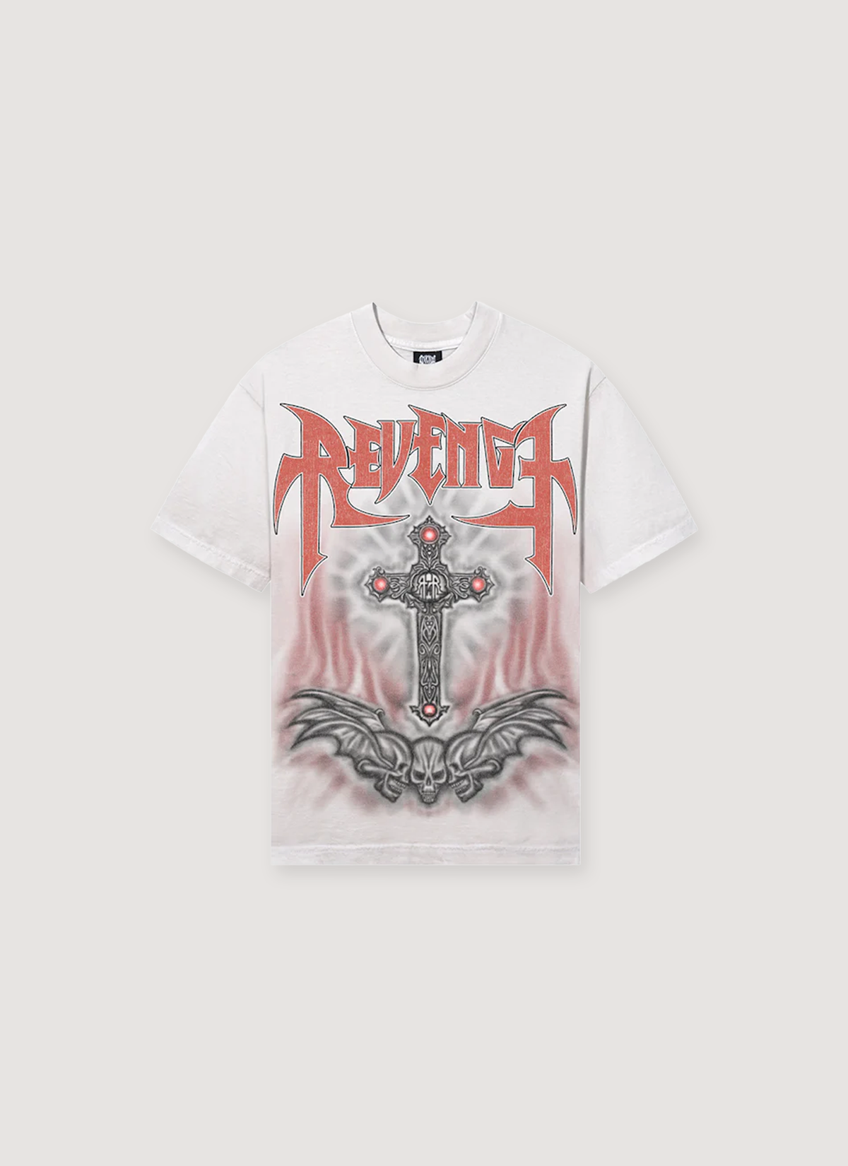 Revenge Airbrush Metal Tee Cement