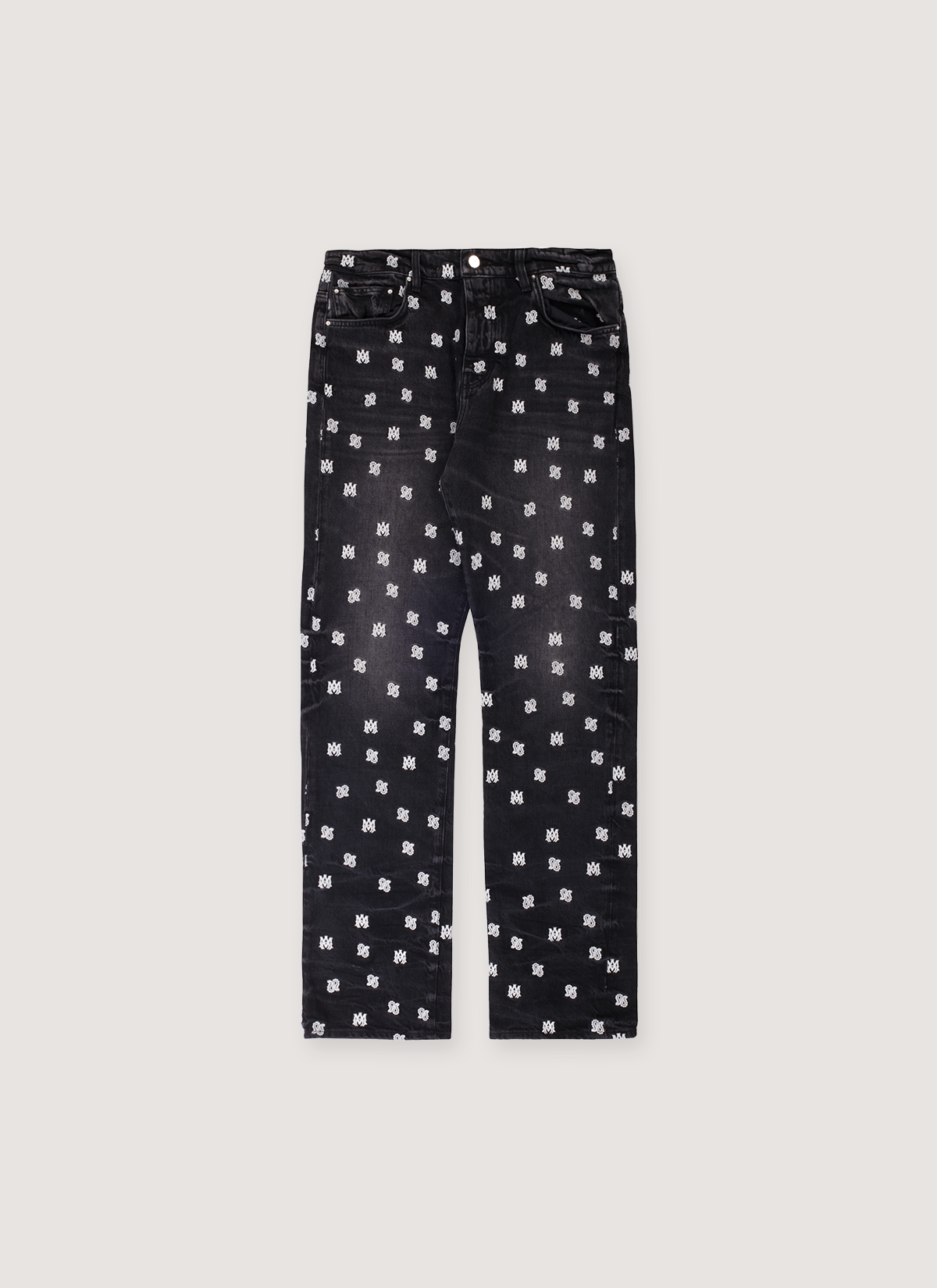 Amiri All Over Embroidered Jeans