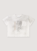 Awaited Militia Smiles Tee Dirty White Awaited Militia Smiles Tee Dirty White - Image 1 | Authenticated at Pieces Los Angeles