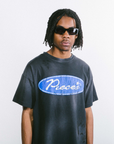 Pieces American Dream Tee Washed Black