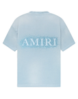 Amiri Crystal Burst Tee Ashley Blue