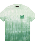 Amiri MA Logo Dip Dye Tee Mineral Green