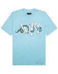 Amiri Lunar New Year Dragon Tee Sky Blue