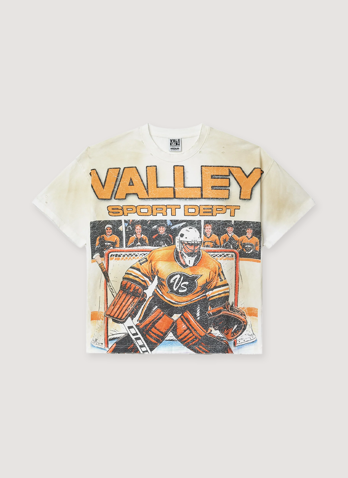Vale Forever Defensive Anchor Tee Vintage White